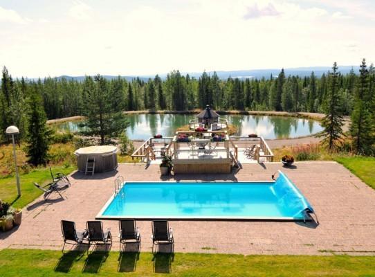 Kaellan Hotell Spa Konferens Amliden Exterior photo